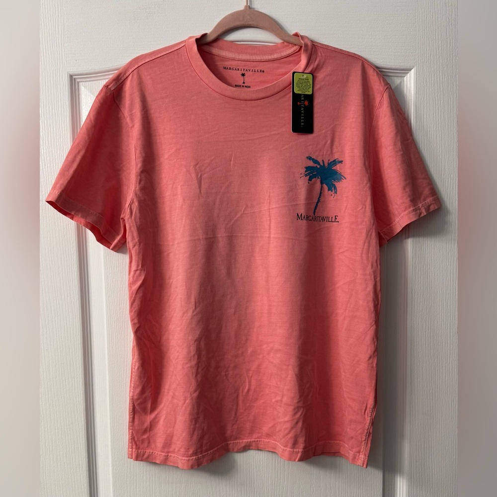 Margaritaville 100% Cotton T-Shirt Coral Vacay Vibes - Picture 3 of 11